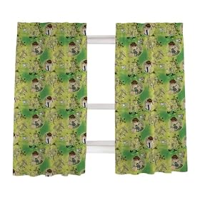 Zap Ben 10 Curtains, Pair, 66 x 72 Inch