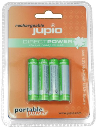 Jupio Direct Power AAA Ni-MH 4 St&uuml;ck blister Batterie (850 mAh) Preisvergleich