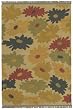 Surya Floating Flowers 5 by 8 Rug, Beige