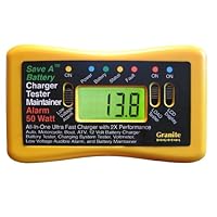 Save A Battery 1702 12-Volt Battery Charger Maintainer and Tester