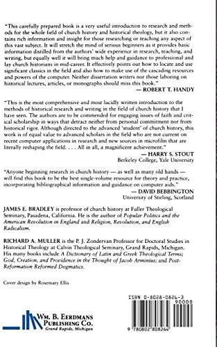 Church History: An Introduction to Research, Reference Works, and Methods