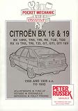 Citroen BX, 1.6 and 1.9 , 1986 to 1992