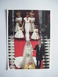 Postcard - Kate Middleton Enters the Abbey on Her Wedding Day, Pippa Middleton Leads Bridesmaids