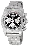 Breitling Chronomat B01 Black Dial Mens Watch AB011012-B967SS