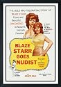 Blaze Starr Goes Nudist - Framed Movie Poster - 27 x 40