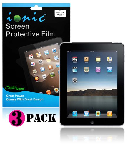 IONIC Screen Protector Film CLEAR (Invisible) OR MATTE (Anti-Glare) for 