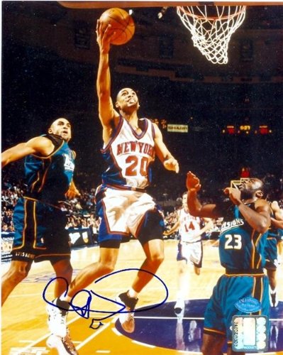 Allan Houston Autographed/Hand Signed 8x10 Photo (New York Knicks) Image #3
