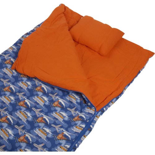 Wildkin Trains Planes & Boats 66" Sleeping Bag