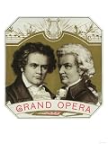 Grand Opera Brand Cigar Outer Box Label Giclee Poster Print, 24x32