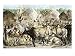 Cattle Farm of the Dinka, a Swahili-Speaking People in Africa, 1800s Giclee Poster Pr...