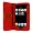 Premium Red Folio Wallet Leather Case + Premium Clear Durable Reusable LCD Screen Protector + USB Data Cable + USB Car Charger + USB Home Travel Charger for Apple Ipod Touch Itouch 8Gb 16GB 32Gb 2G 2nd Generation