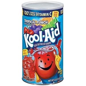 Kool-aid Tropical Punch Soft Drink Mix, 81.8 Oz-Makes 34 Quarts