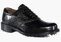 Ecco World Class Saddle GTX Golf Shoe Black/Black
