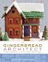 The Gingerbread Architect: Recipes and Blueprints for Twelve Classic American Homes