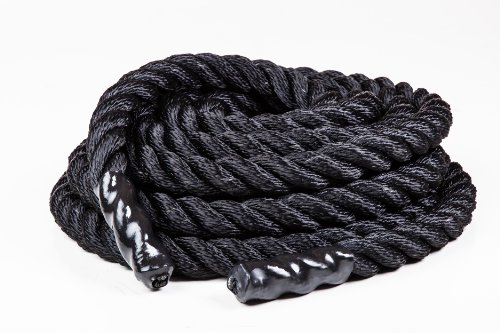 Free Shipping!! Black PolyDac Training Ropes / Battle Ropes + Free Video