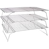 Fox Run Stackable 10-Inch by 14-Inch Cooling Rack Set