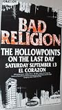 Bad Religion Poster – Concert New Maps of Hell