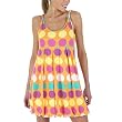 Xhilaration  Print Bubble Chemise - Peachy