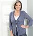 Classic Collection 34 Sleeve Chunky Knit Cardigan