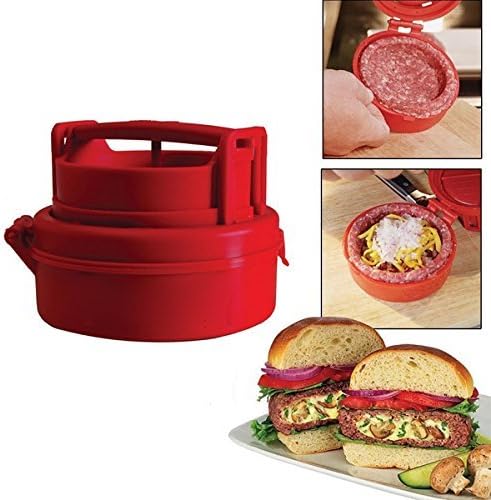 Stufz Stuffed Hamburger Burger Press Meat Pizza Stuffed Patty Maker