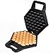 Bubble Waffle Maker- Electric Non stick Hong Kong Egg Waffler Iron Griddle (Black)- Ready in under 5 Minutes