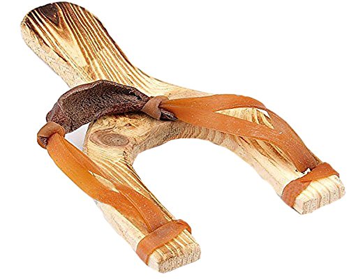 Sunnyhill High Quality Sturdy Solid Wooden Slingshot