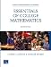 Student Solutions Manual for Essentials of College Mathematics