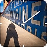 IMAGE OF Square Clock Wall (by DENY Designs)