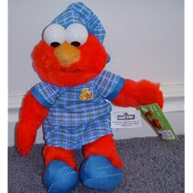 Sesame Street Bedtime Pal Elmo 10 Doll in Pajamas with Tags by 