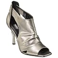 Women's Mossimo® Valentina Peep-Toe Booties - Dark Pewter