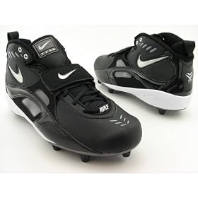 NIKE Team Code D New Wide Football Cleats Shoes Black Mens