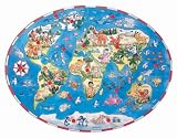 Beleduc 17125 - Knopfpuzzle Kinder der Welt