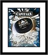 Washington Capitals NHL Framed 8x10 Photograph Team Logo and Hockey Puck