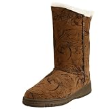 Aussie Dogs Womens Swirl Sheepskin Boot