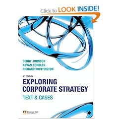 Exploring Corporate Strategy: Text and Cases
