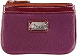 Fossil Wallet - Solid Zip Coin (Color: Magenta)