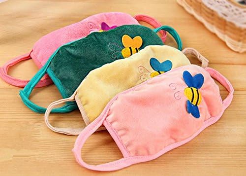 Cotton Face Mask-cute Style Plush Fashion/anti-fog Anti-dust Mask/safety Particle Respirator/home and Surgical Face Masks (Sp048 - Color Will Be Delivered Randomly)