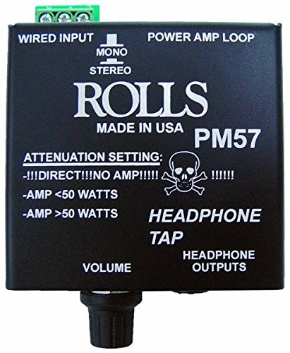rolls PM57 Headphone Tap with Attenuation S