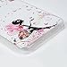 Galaxy S6 Clear Case - YOKIRIN Print Painted Butterfly Fairy PC Case Hard Cover for Samsung Galaxy S6 2015(Package Includes: One Phone Cases, One Stylus Pen, One Dust Plug)