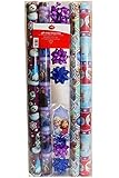 New Disney Frozen 4 Pck Christmas Wrapping Paper & Gift Bag & Gift Tags