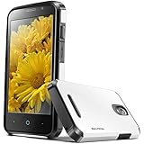 Evocel&reg; ZTE Obsidian Case [Dual Layer Series] Hybrid Armor Protector Case For ZTE Obsidian (Z820) - Retail Packaging, Snow