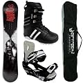 AIRTRACKS SNOWBOARD SET - BOARD PSYCHO - SOFTBINDUNG STAR PRO - SOFTBOOTS - SB BAG