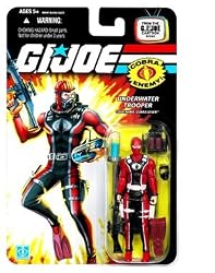 GI Joe 25th Anniversary Cobra Diver Underwater Trooper Action Figure