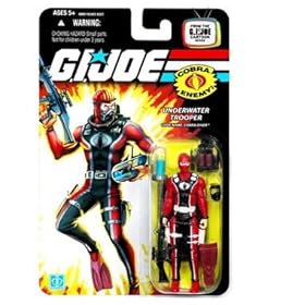  GI Joe 25th Anniversary Cobra Diver Underwater Trooper Action Figure