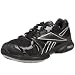 Reebok Women's EasyTone Inspire Walking Shoe,Black/Silver,9.5 M U S