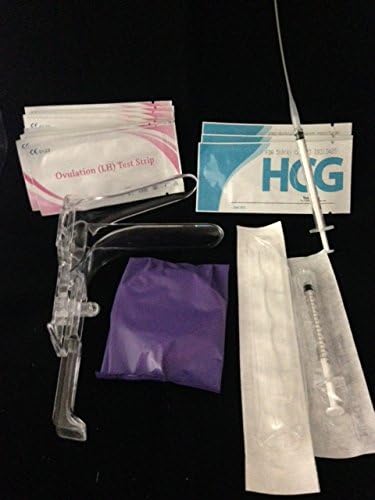 Complete Home Fertility Kit with Speculum and test strips
