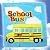 【SchoolBus】【5枚で1050円】新作・使いやすい大きさ・プリントデザイン・ハンドタオル・ふんわり・スポーツに海にプールにお風呂に・使い心地満点！
