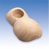 Eigenschaften KnorrPrandell / Gütermann / KnorrPrandell 8493286 - Holzfuss 47x28mm, 2 Stück/Beutel