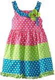 Rare Editions Girls 2-6X Colorblock Woven Dress