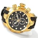 Invicta Men's Reserve Collection Subaqua Venom 18k Gold-Plated Chronograph Watch #6112